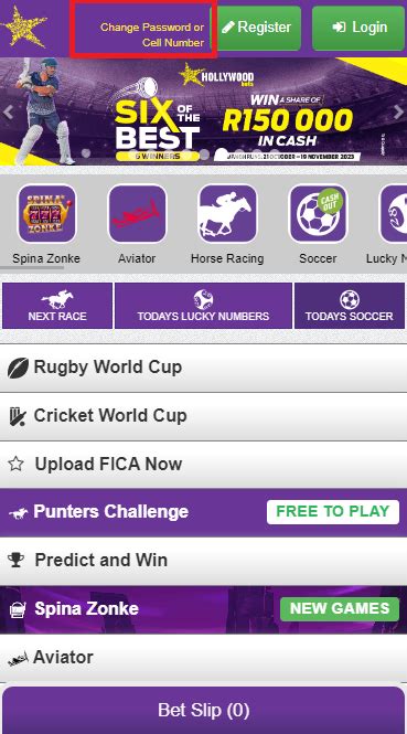 hollywoodbets login problem|Hollywoodbets password Reset Guide .
